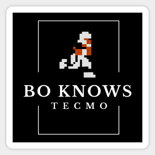 Bo Knows Tecmo Magnet